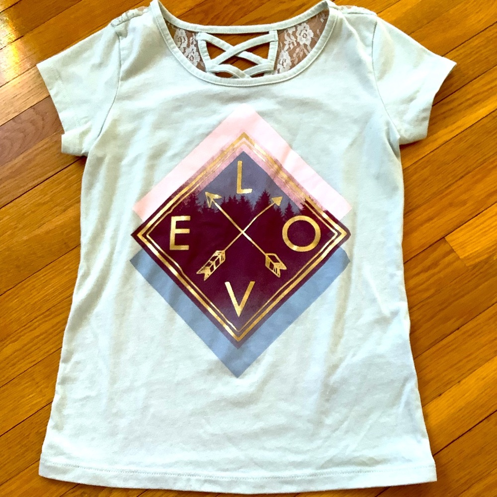 Girls adorable, short sleeve tee size 7/8